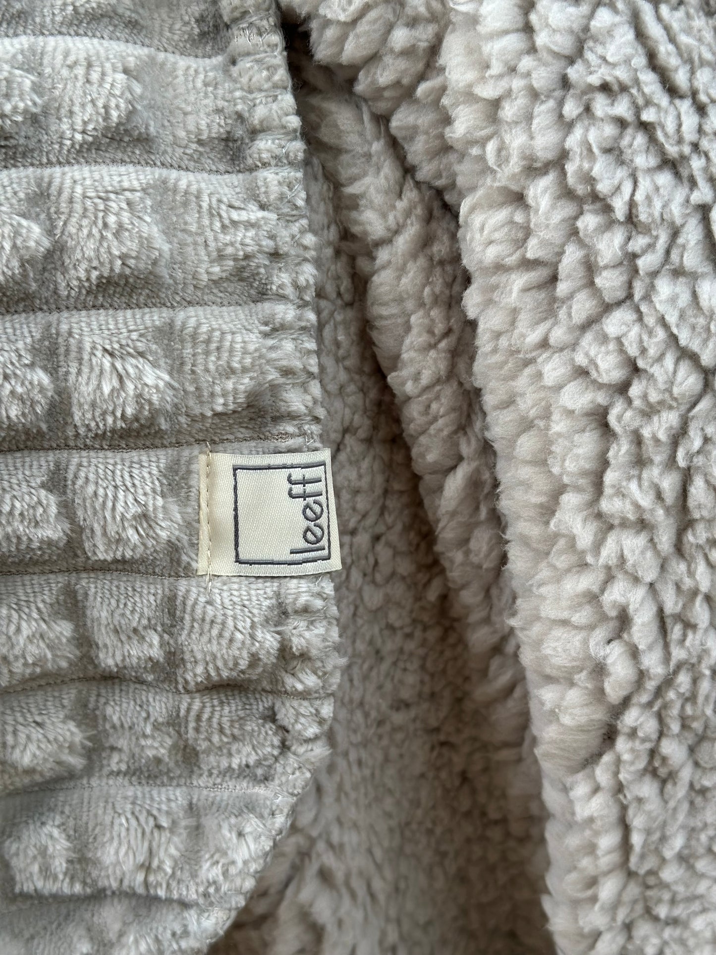 Plaid Puk Light Grey - Leeff