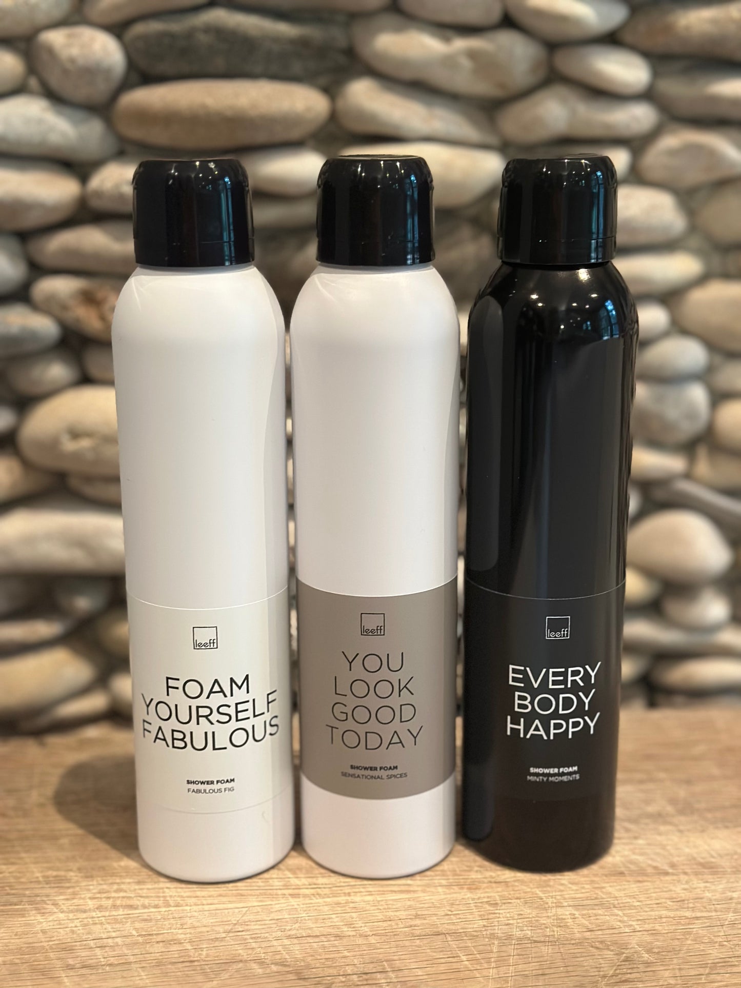 Shower Foam Leeff, Sensational Spices -YOU LOOK GOOD TODAY-
