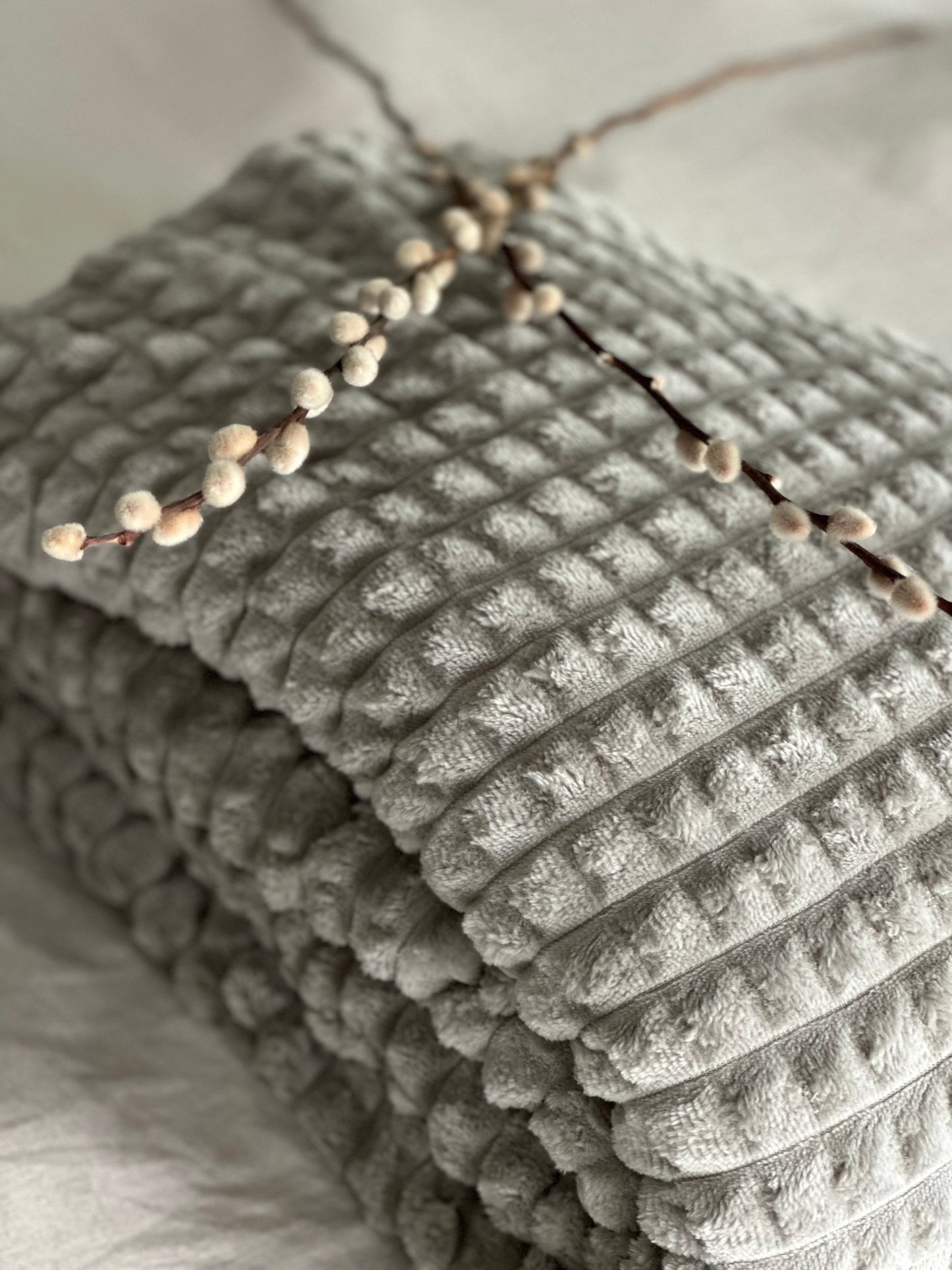 Plaid Puk Light Grey - Leeff