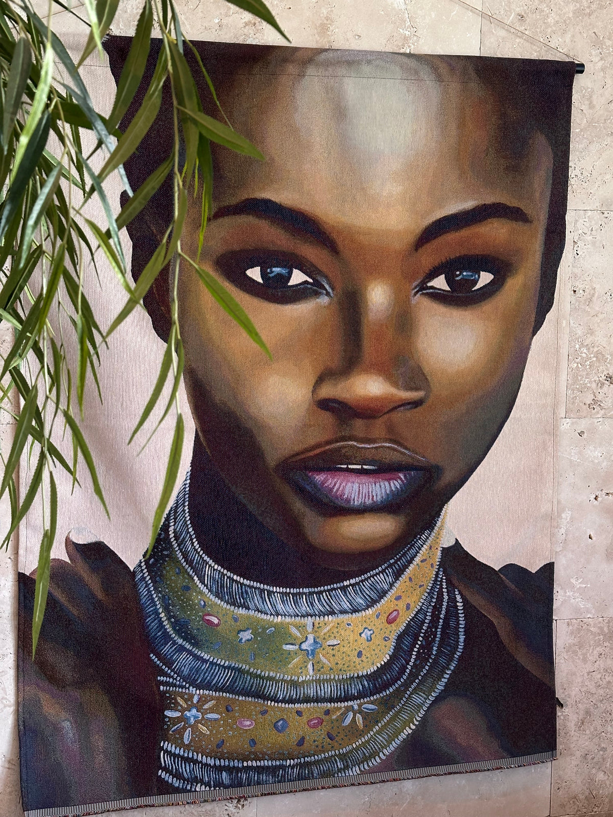 Wanddoek M. 103x135cm.