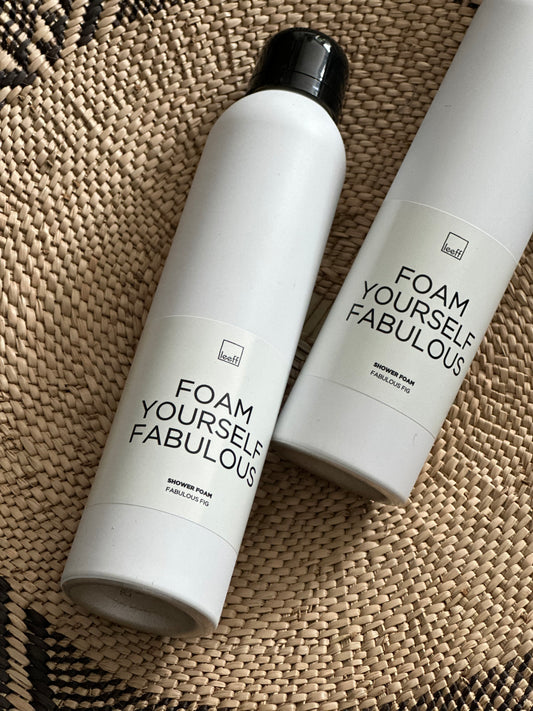 Shower Foam Leeff, Fabulous Fig -FOAM YOURSELF FABULOUS-