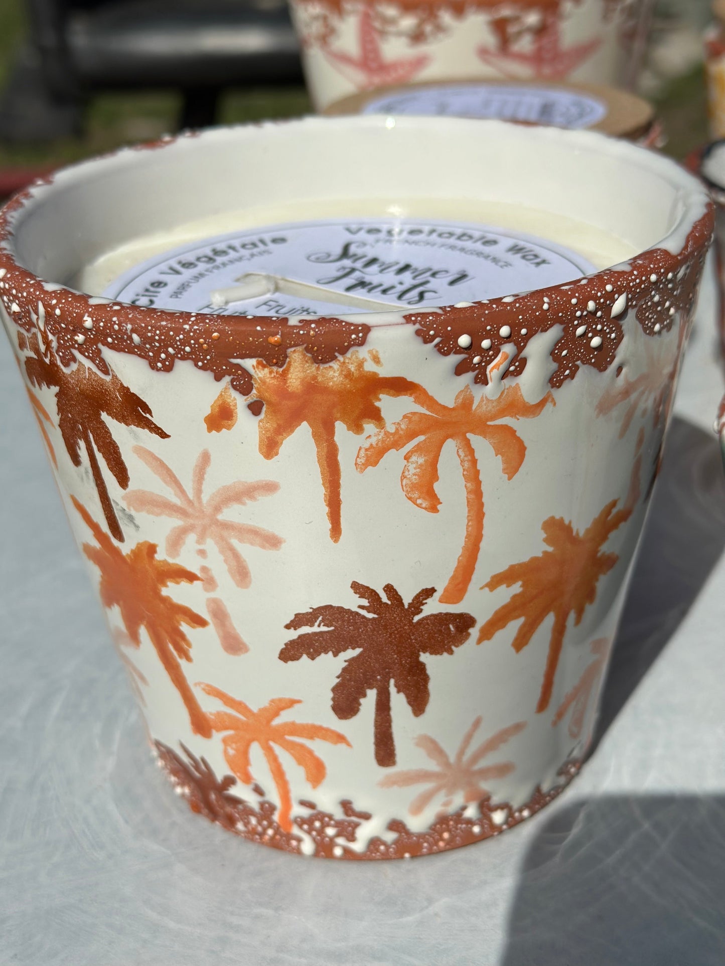 Geurkaars Wax Design -L, Summer Fruits