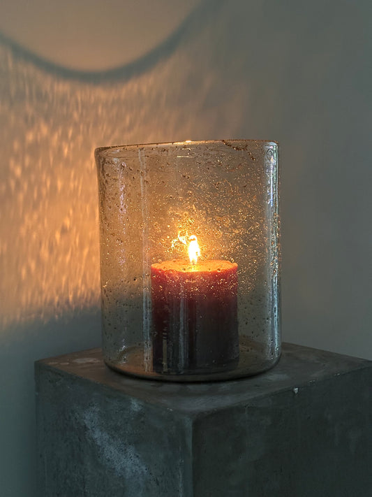Windlicht Stone maat L.