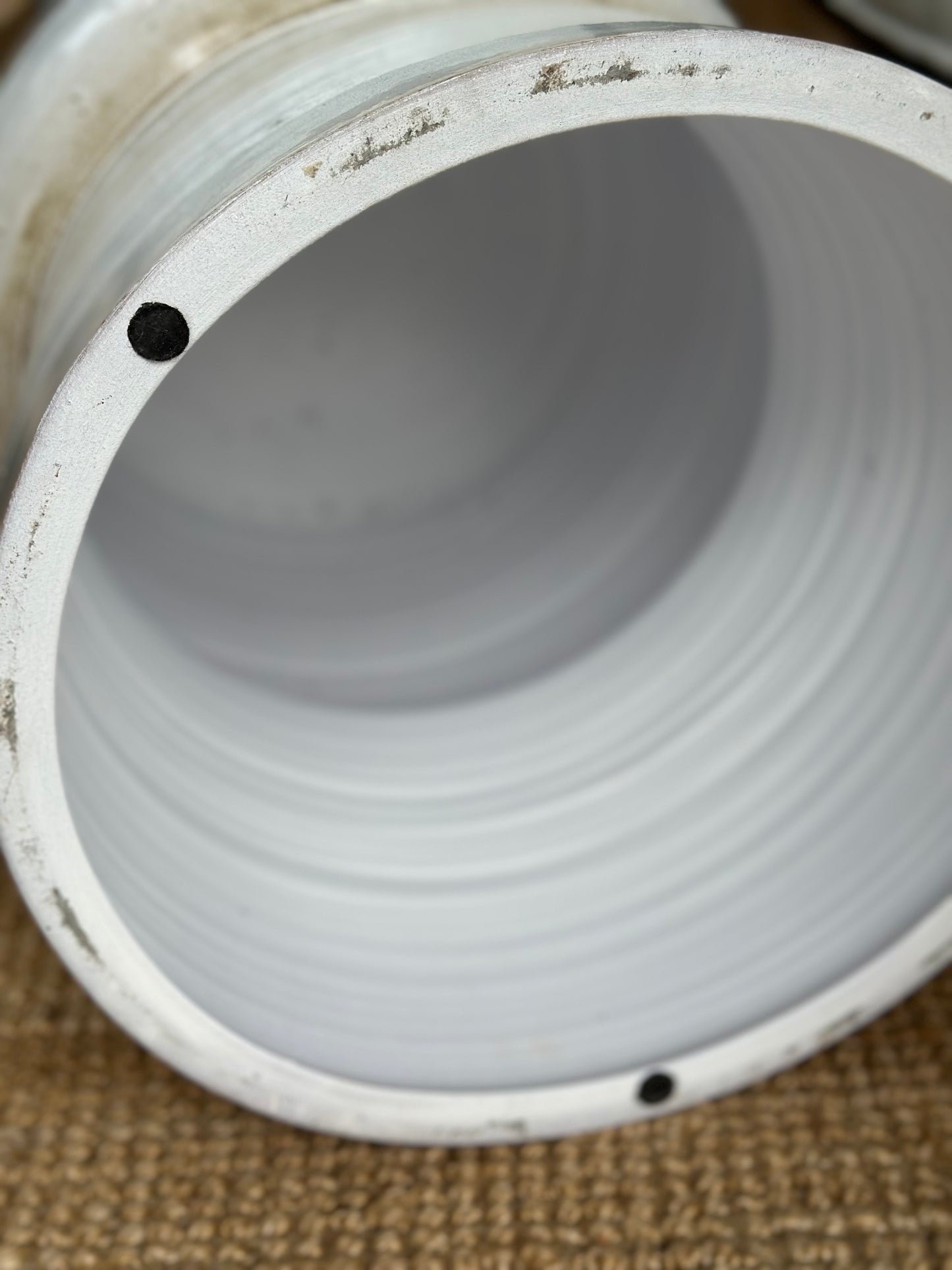 Hipsippy bijzettafel/kruk White - Keramiek