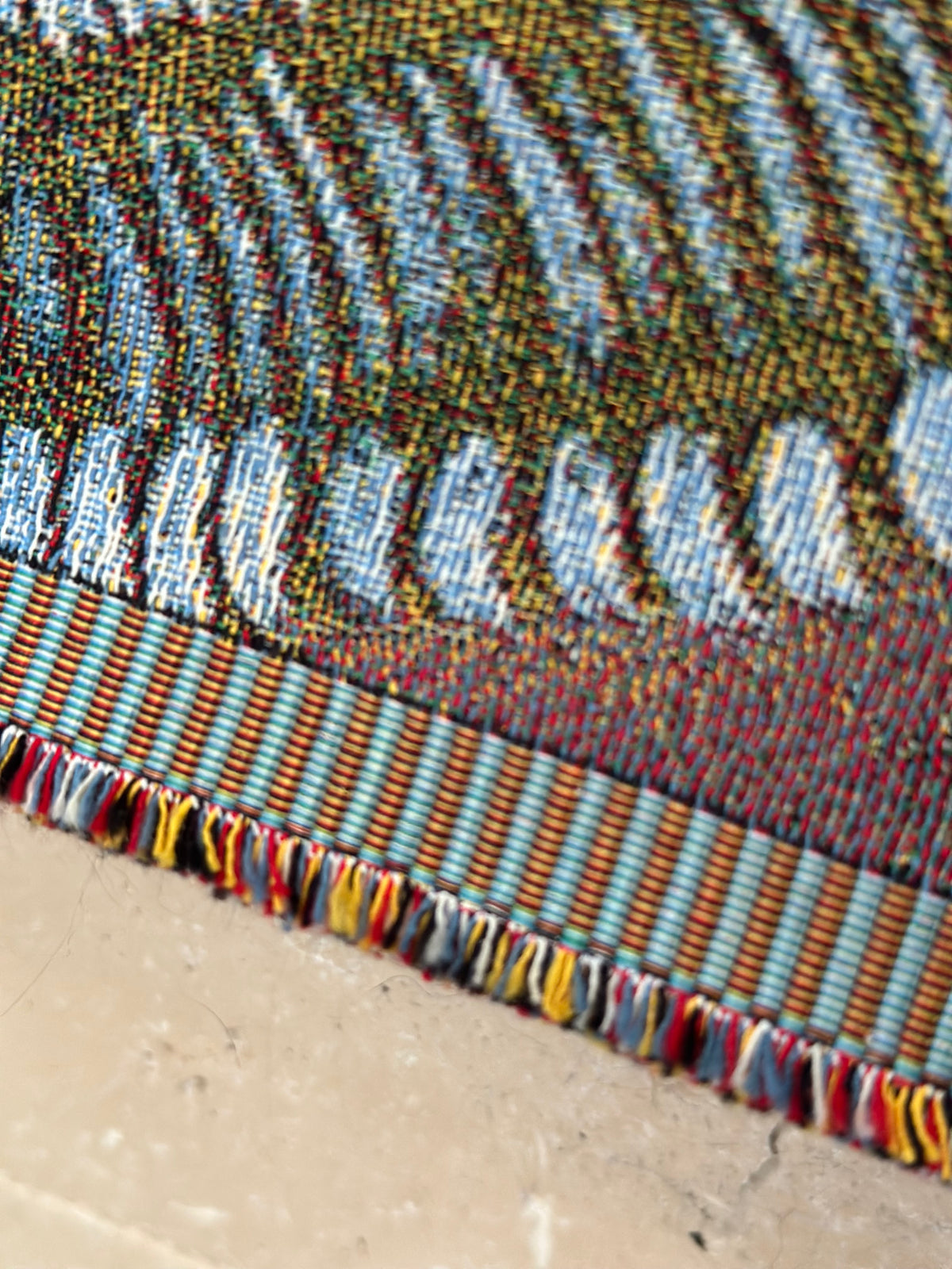 Wanddoek M. 103x135cm.