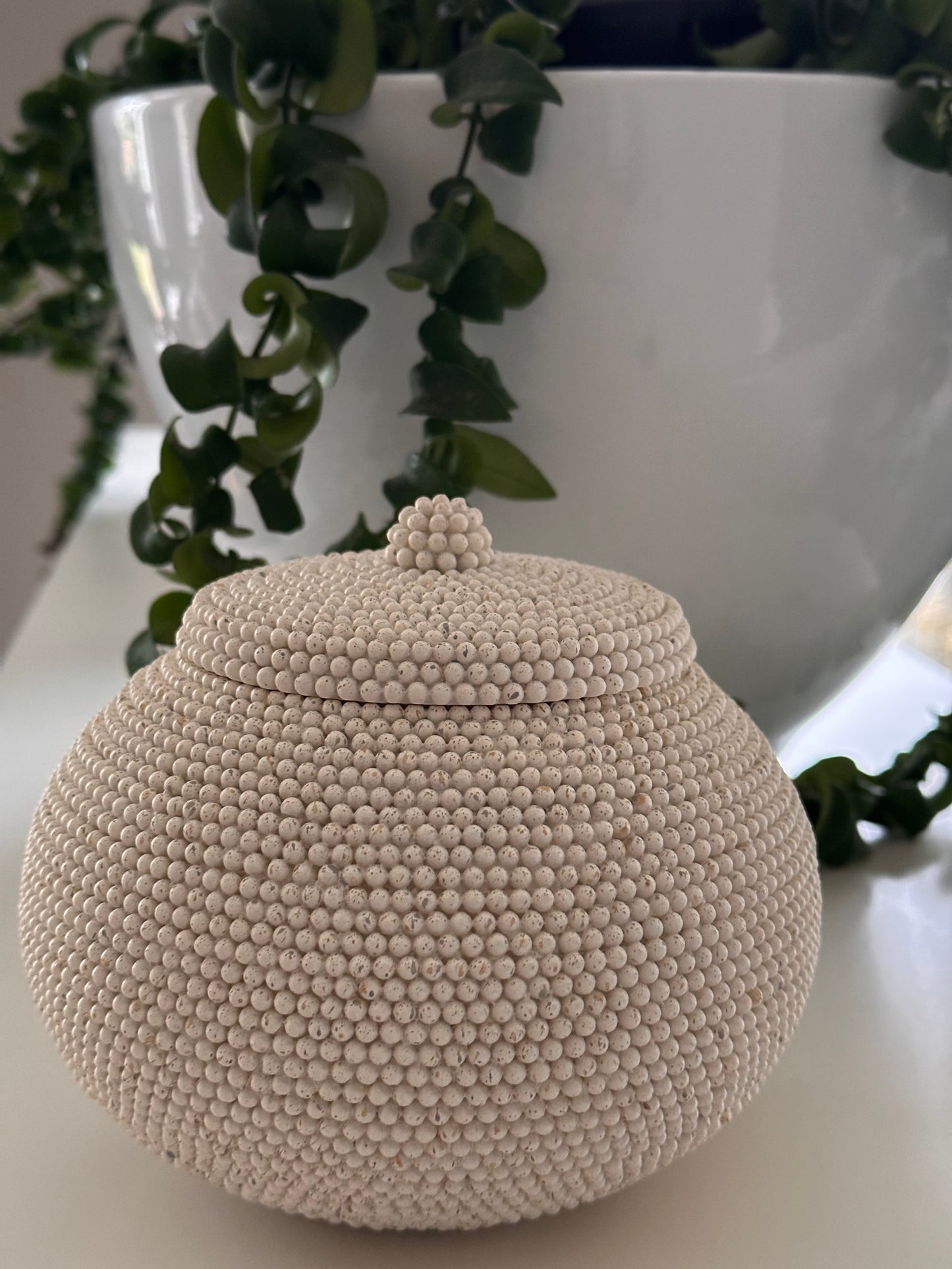 Opbergpot Jar Polyresin