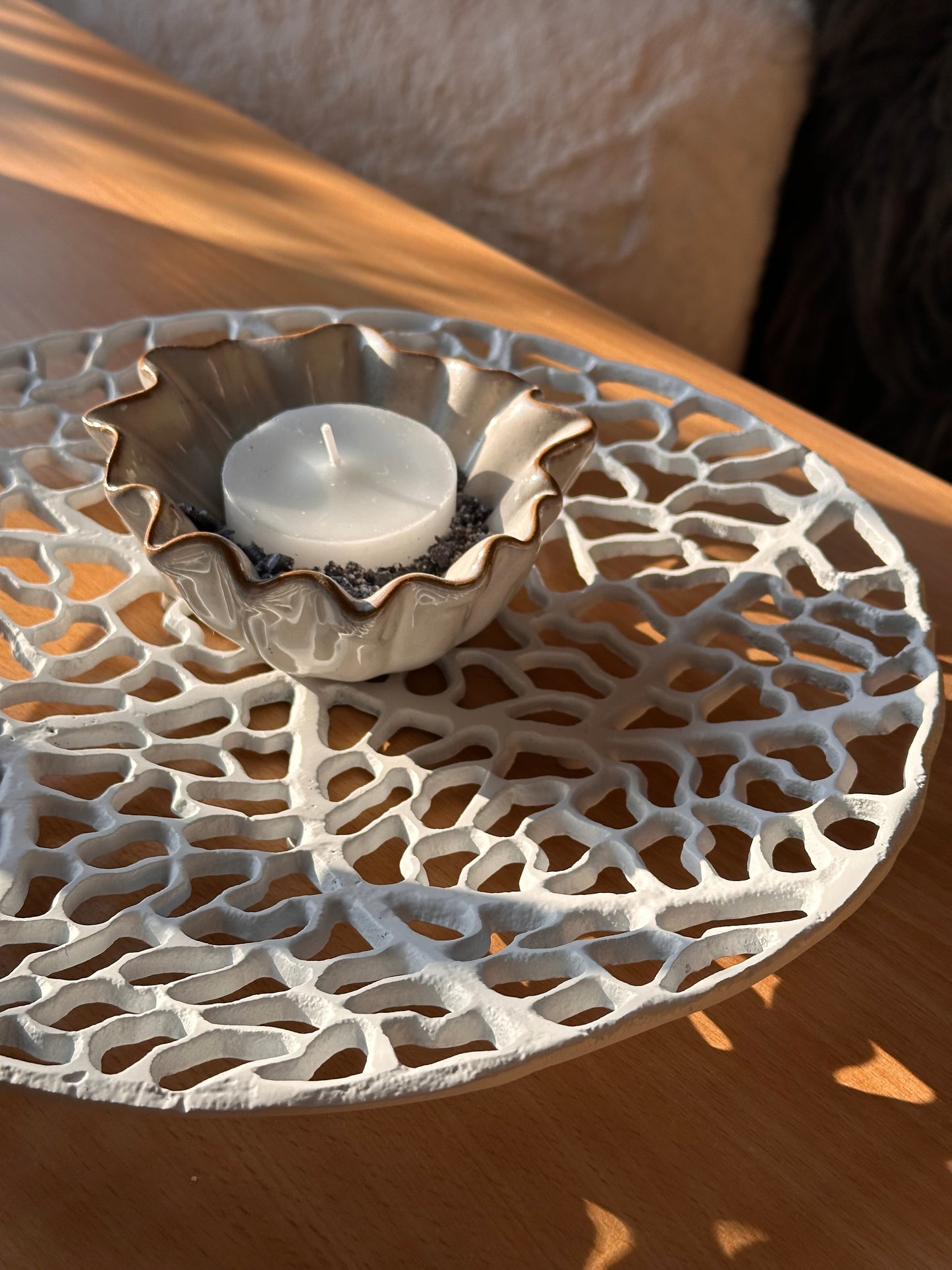 Plate Aluminium Raw White