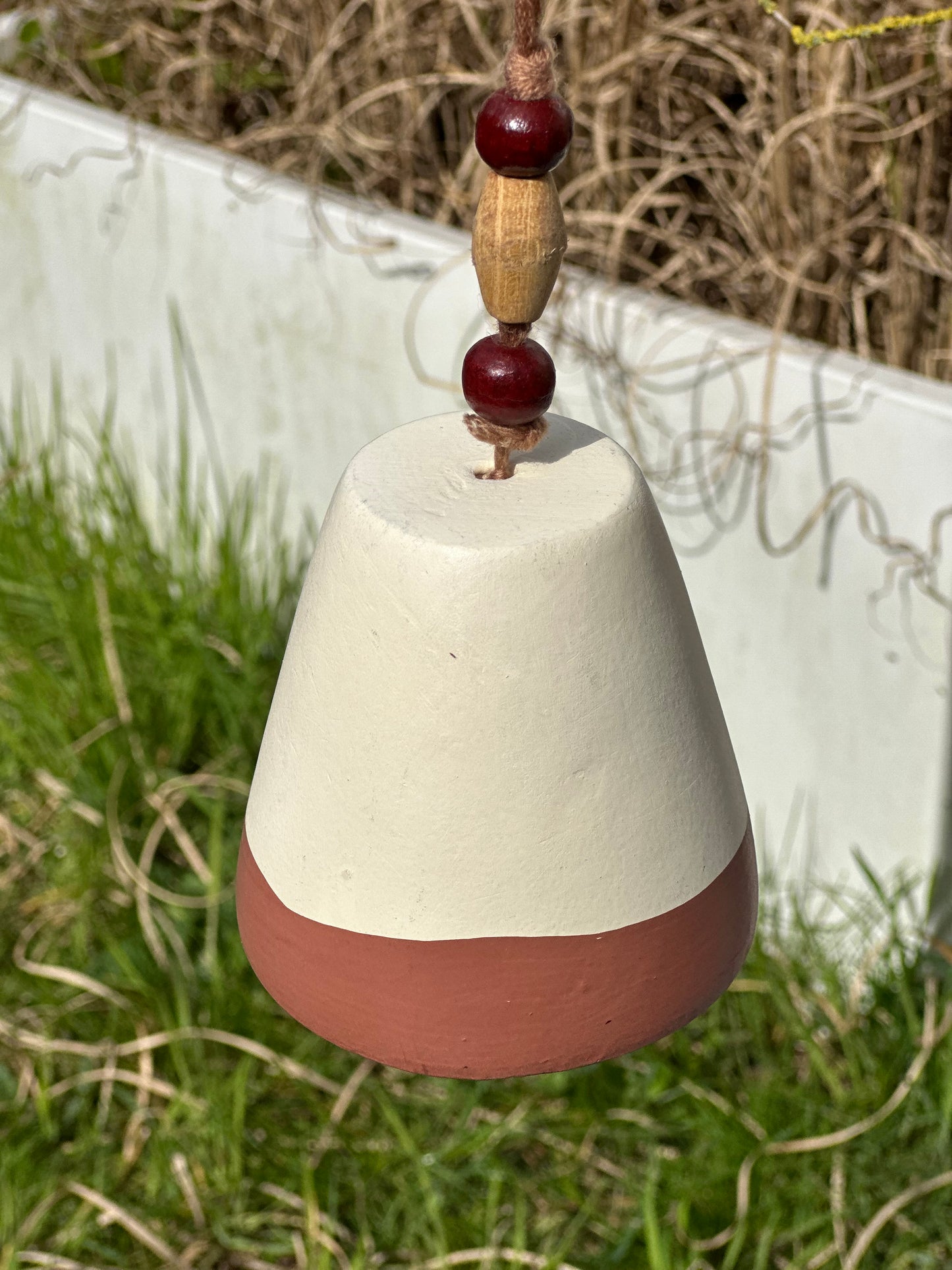 Hangbel terracotta- ecru/terra