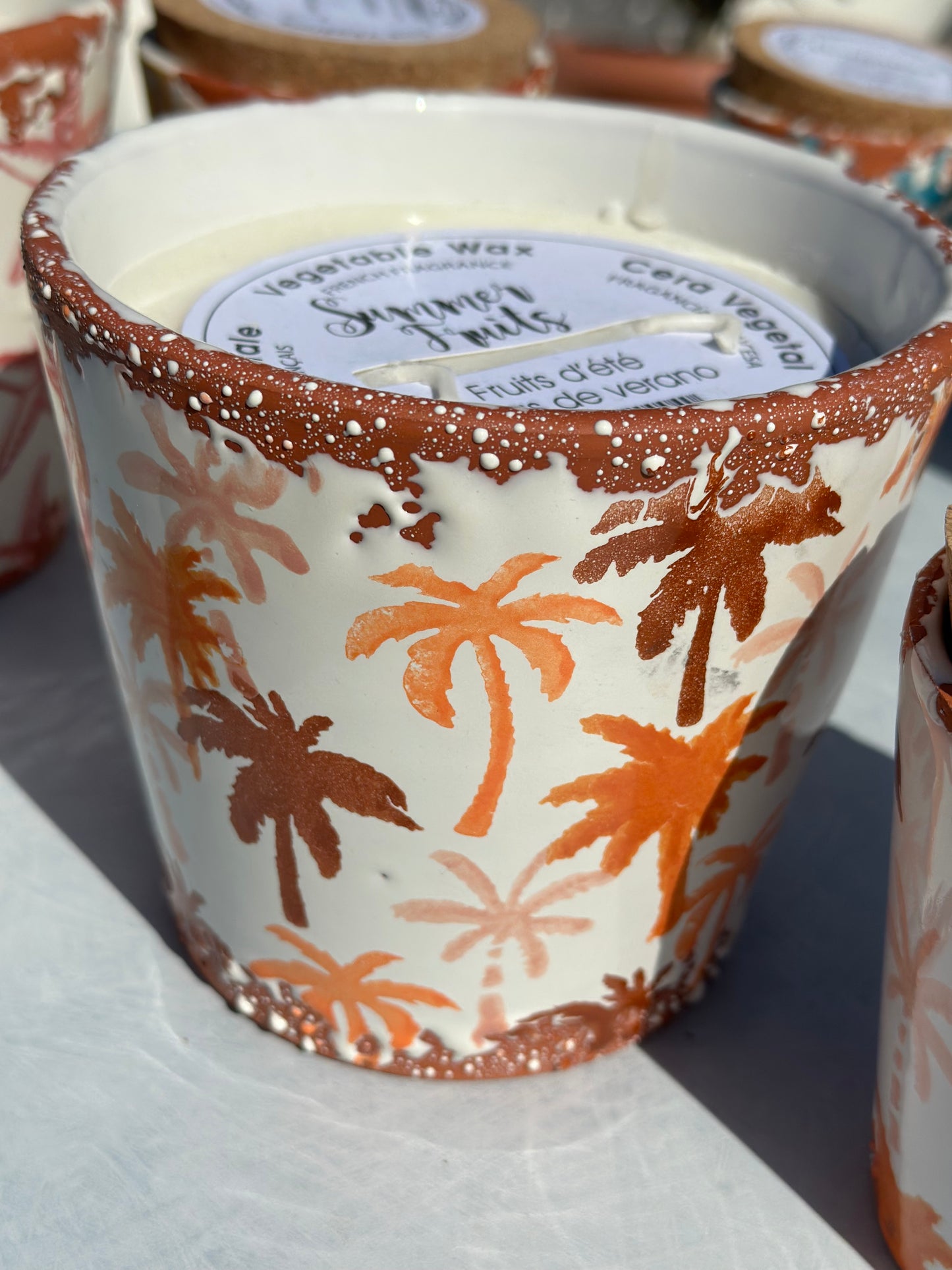 Geurkaars Wax Design -L, Summer Fruits