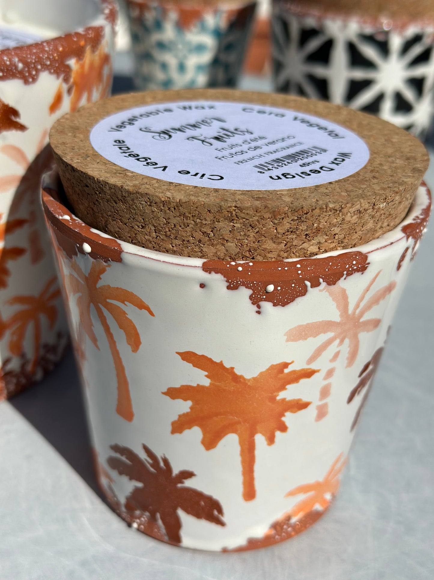 Geurkaars Wax Design -M, Summer Fruits