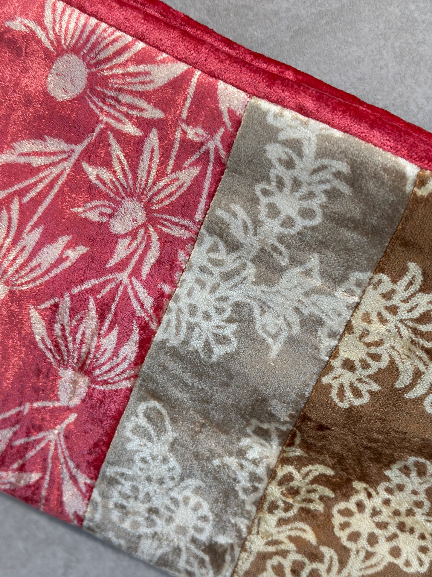 Velvet make-up tasje/etui