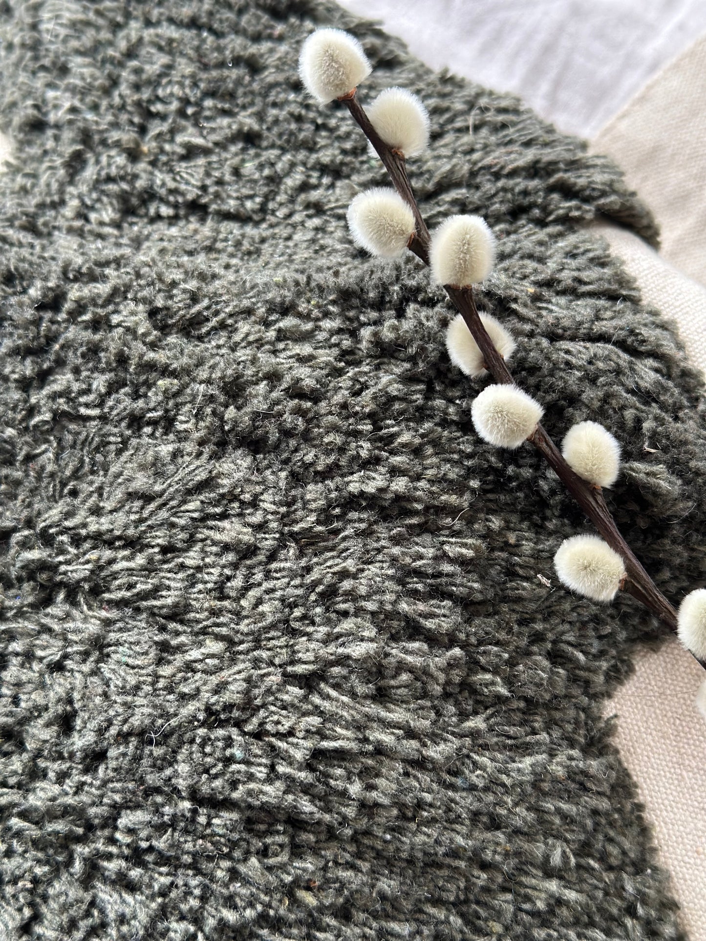 Wandkleed Tufted Wall Art - Groen