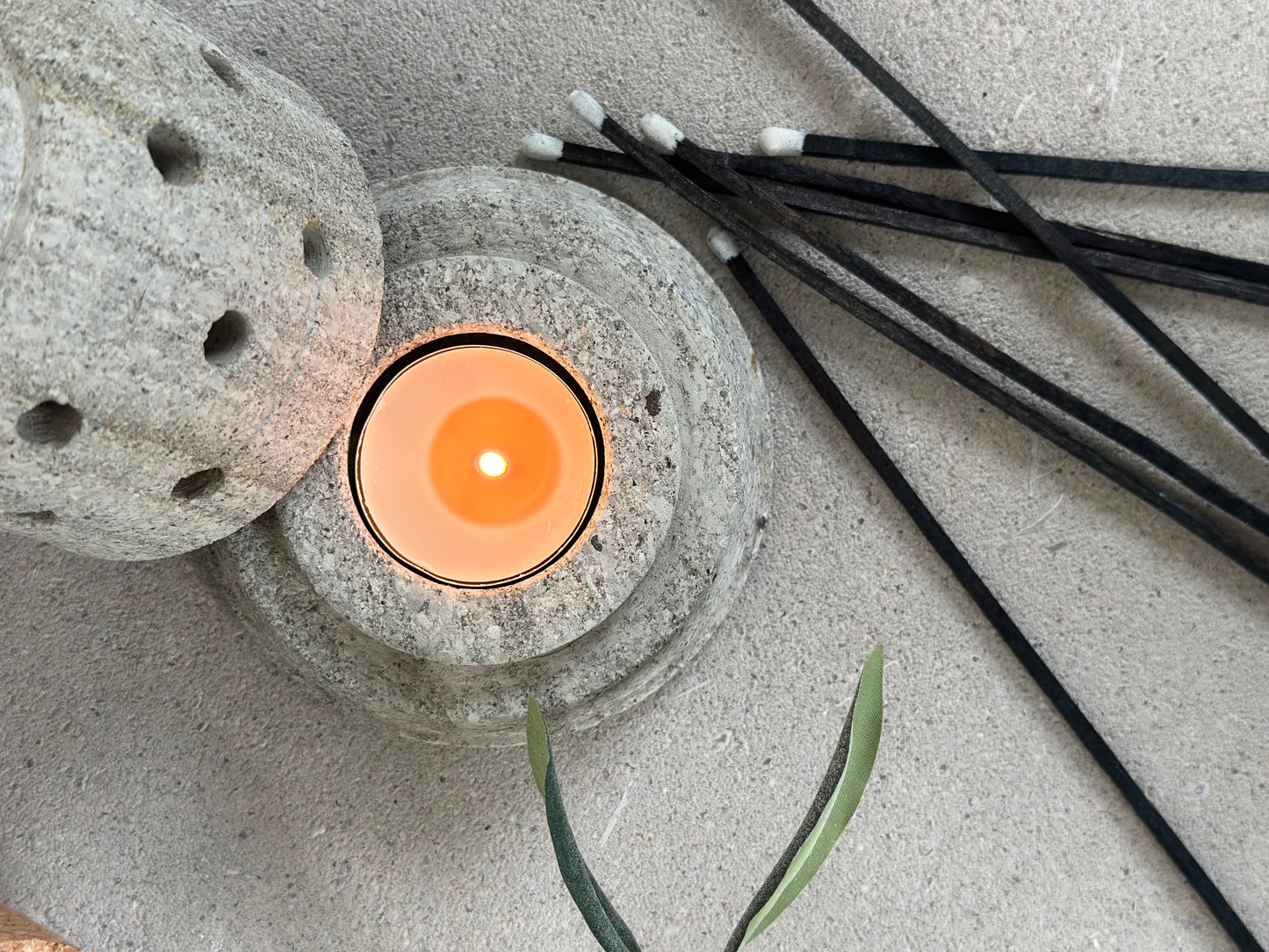 Waxinelicht lantaarntje Borobudur