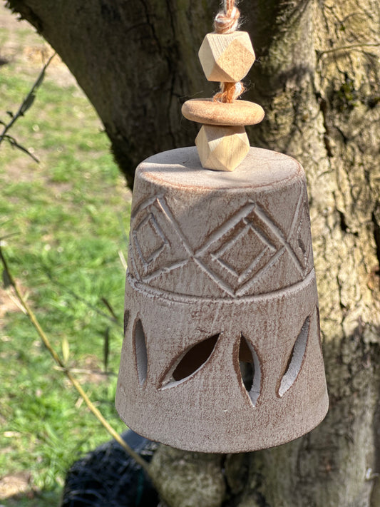 Hangbel terracotta - taupe