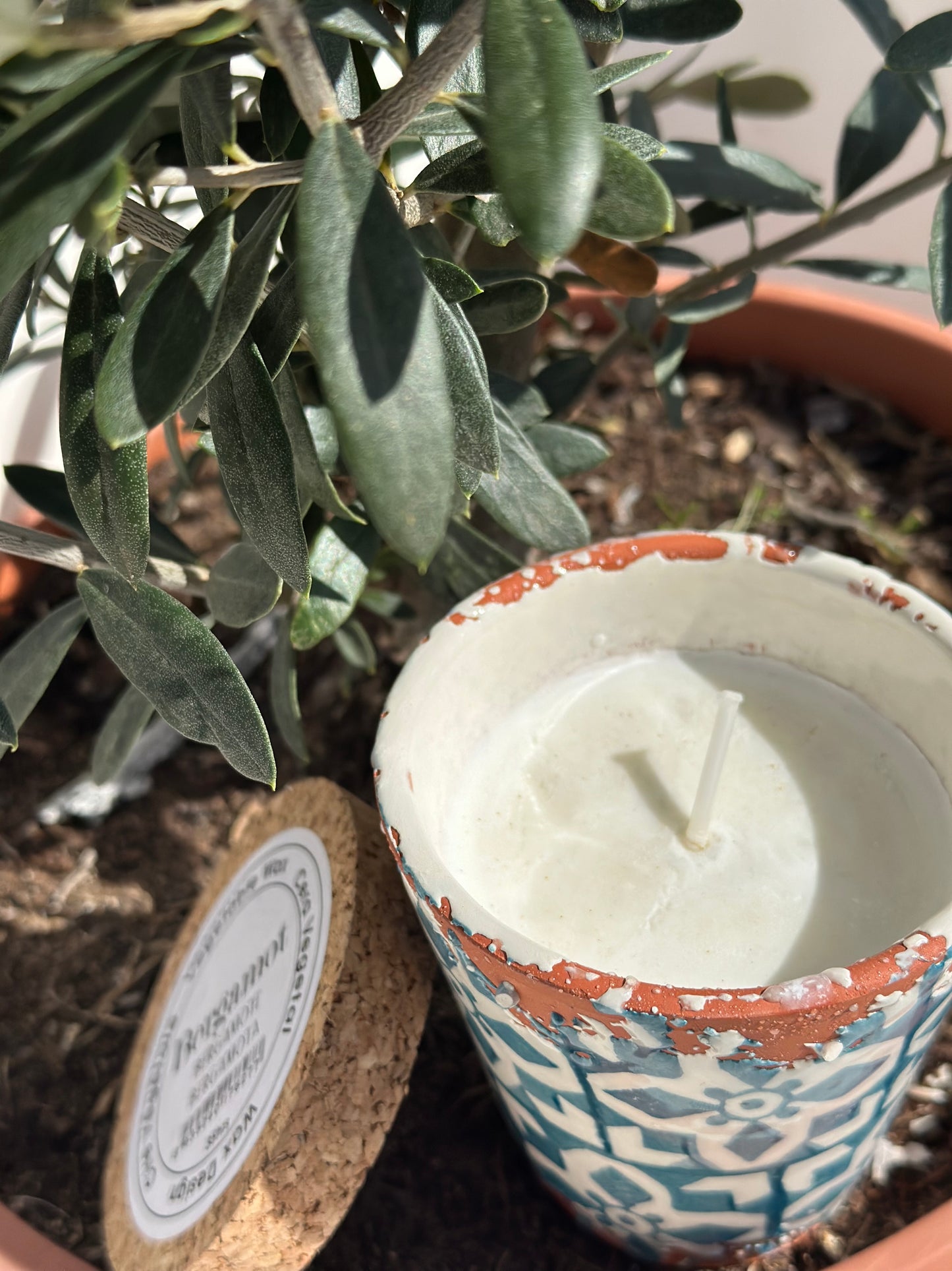 Geurkaars Wax Design -S, Bergamot