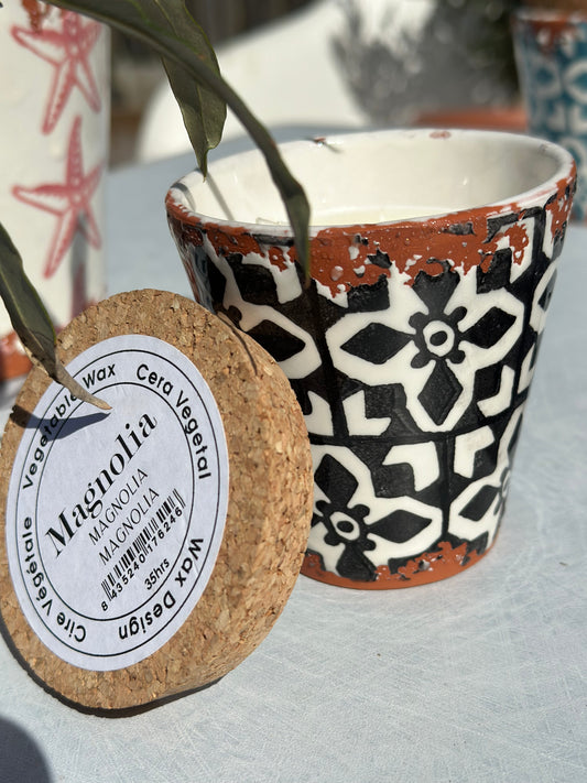 Geurkaars Wax Design -S, Magnolia