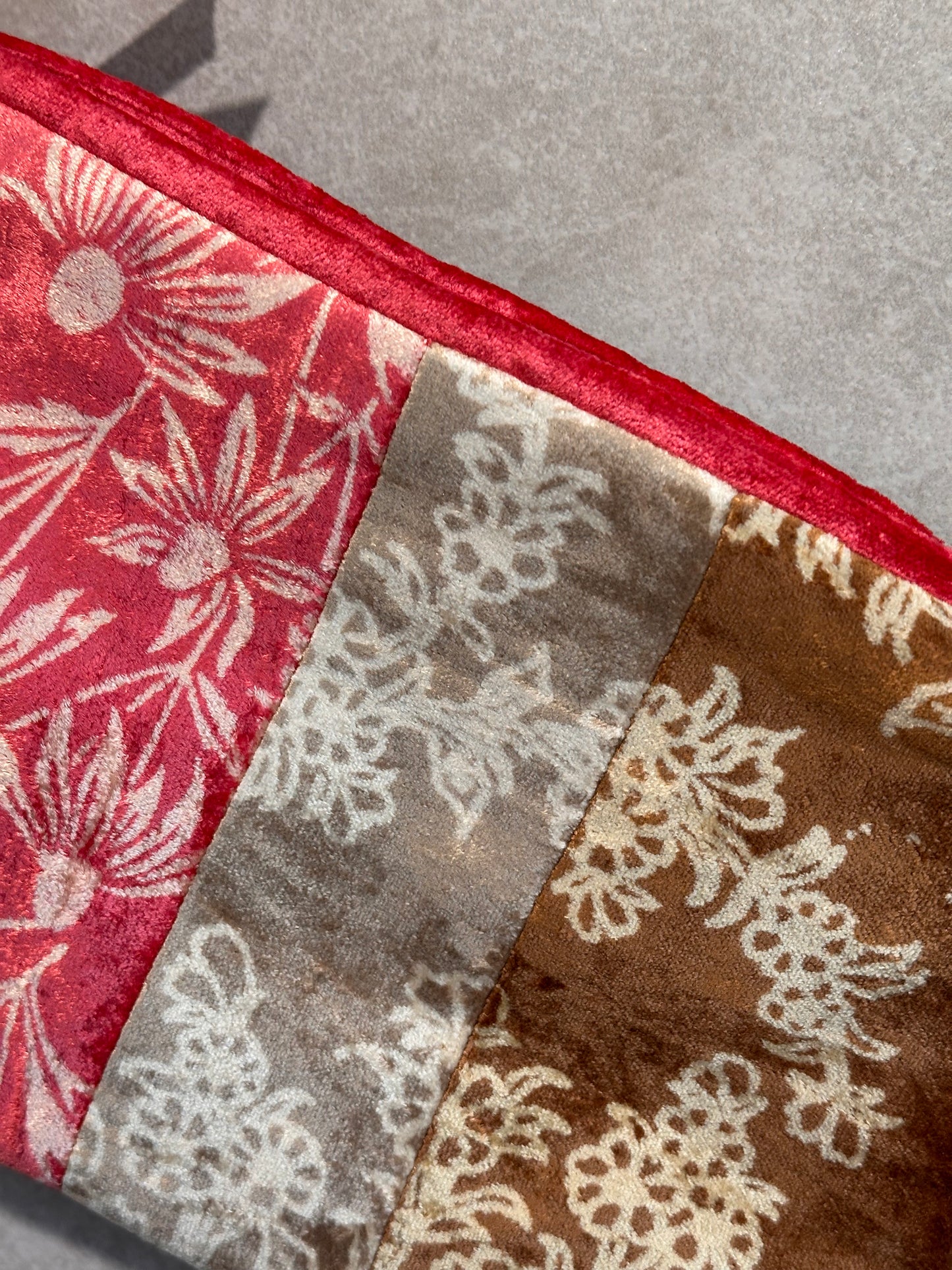 Velvet make-up tasje/etui