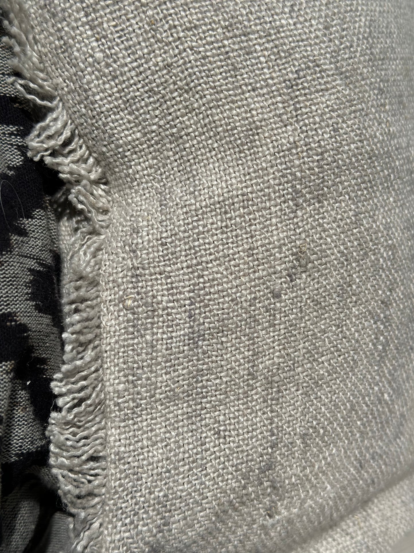Kussen Linnen Grey
