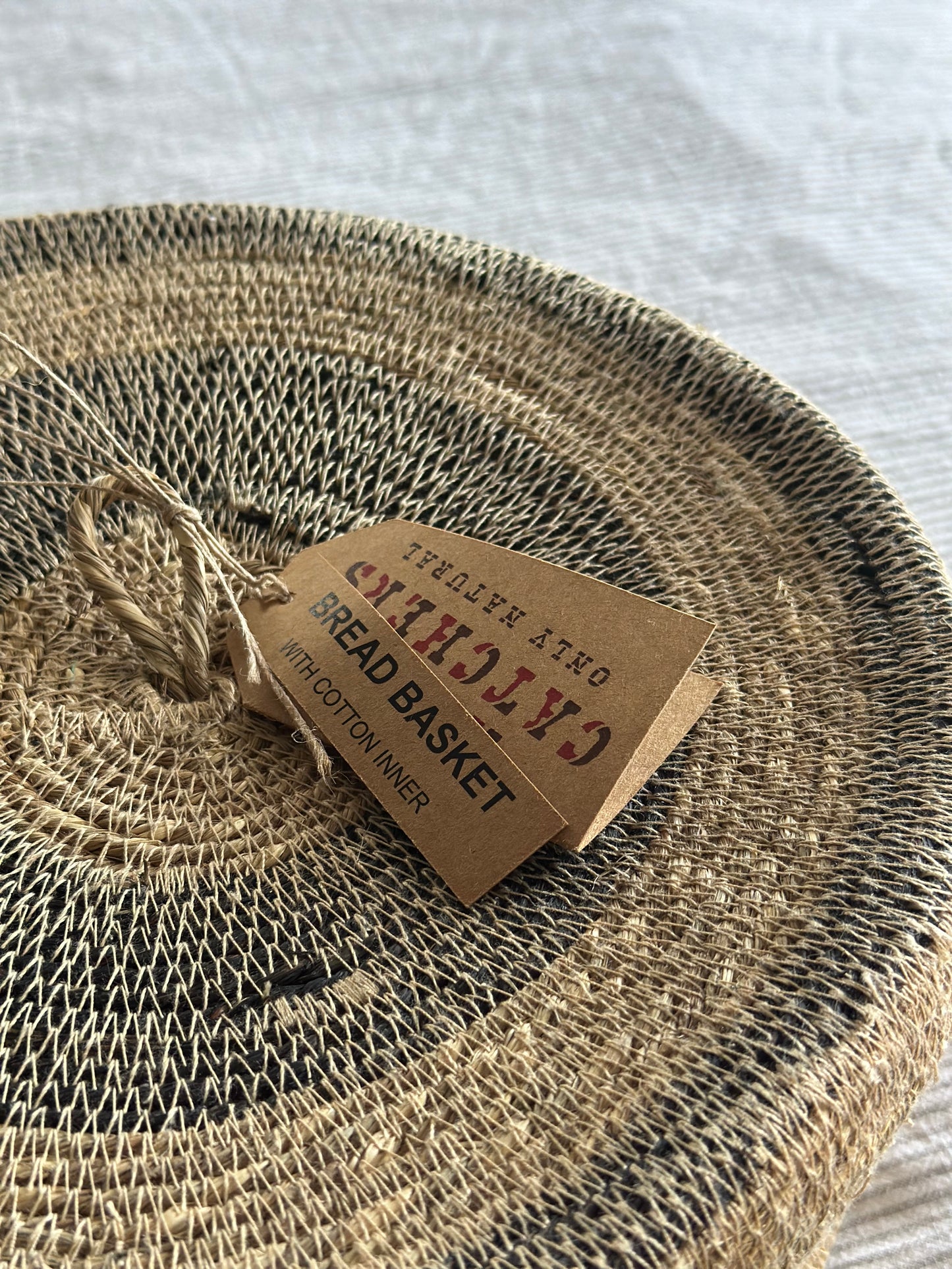 Jute mand / breadbasket