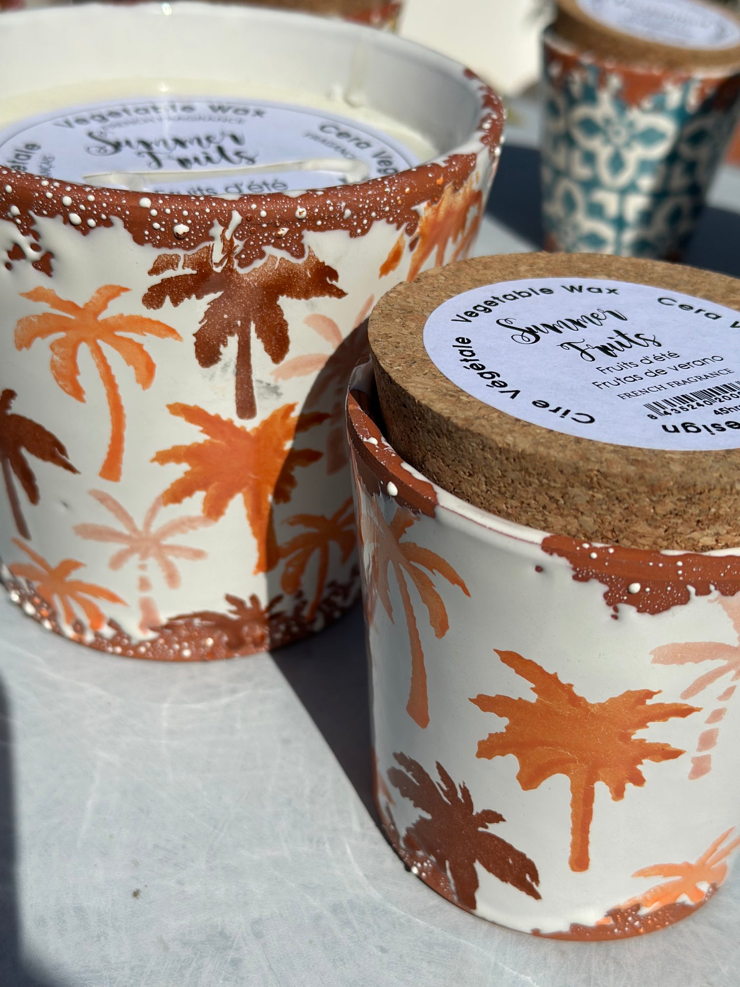 Geurkaars Wax Design -M, Summer Fruits