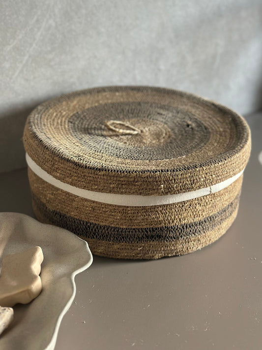 Jute mand / breadbasket