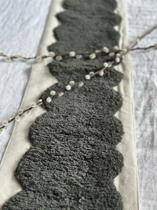 Wandkleed Tufted Wall Art - Groen
